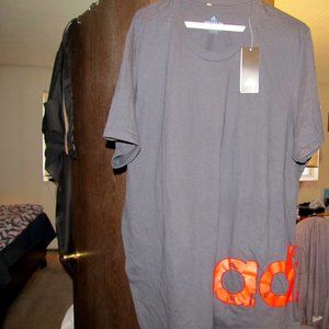 Blue Adidas Graphic T Shirt